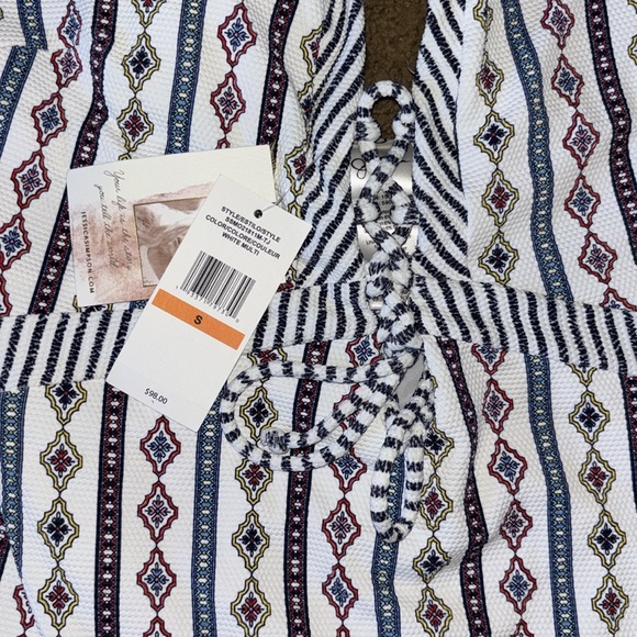 Jessica Simpson Lace Front bathing suit NWT - Picture 6 of 7